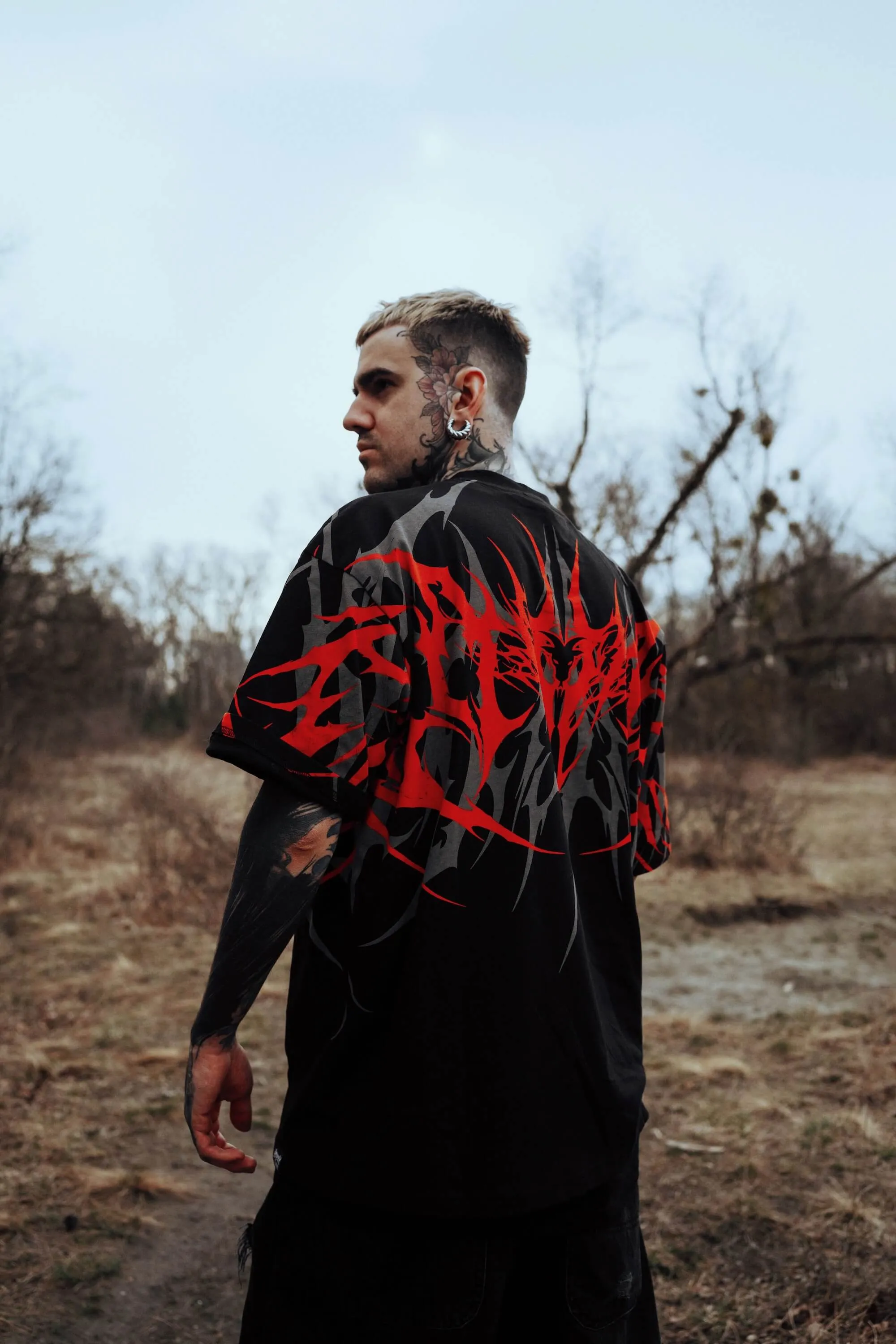 Eternal Conquest - Oversized T-Shirt (Red) sold by Archiify product image thumbnail 3