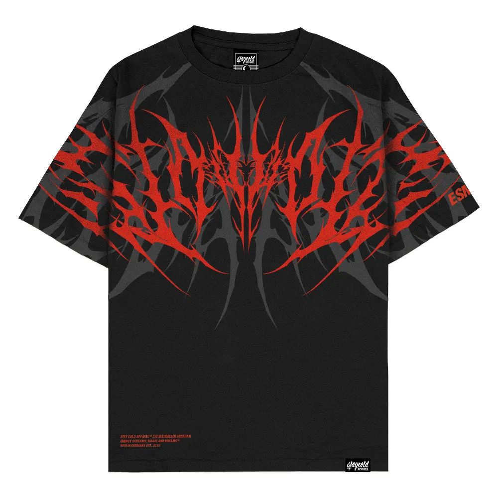 Eternal Conquest - Oversized T-Shirt (Red) sold by Archiify