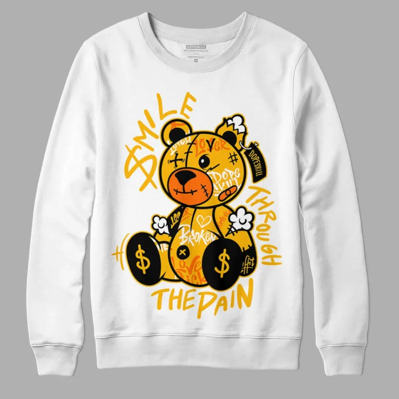 AJ 13 Del Sol DopeSkill Sweatshirt Smile Through The Pain Graphic sold by Archiify