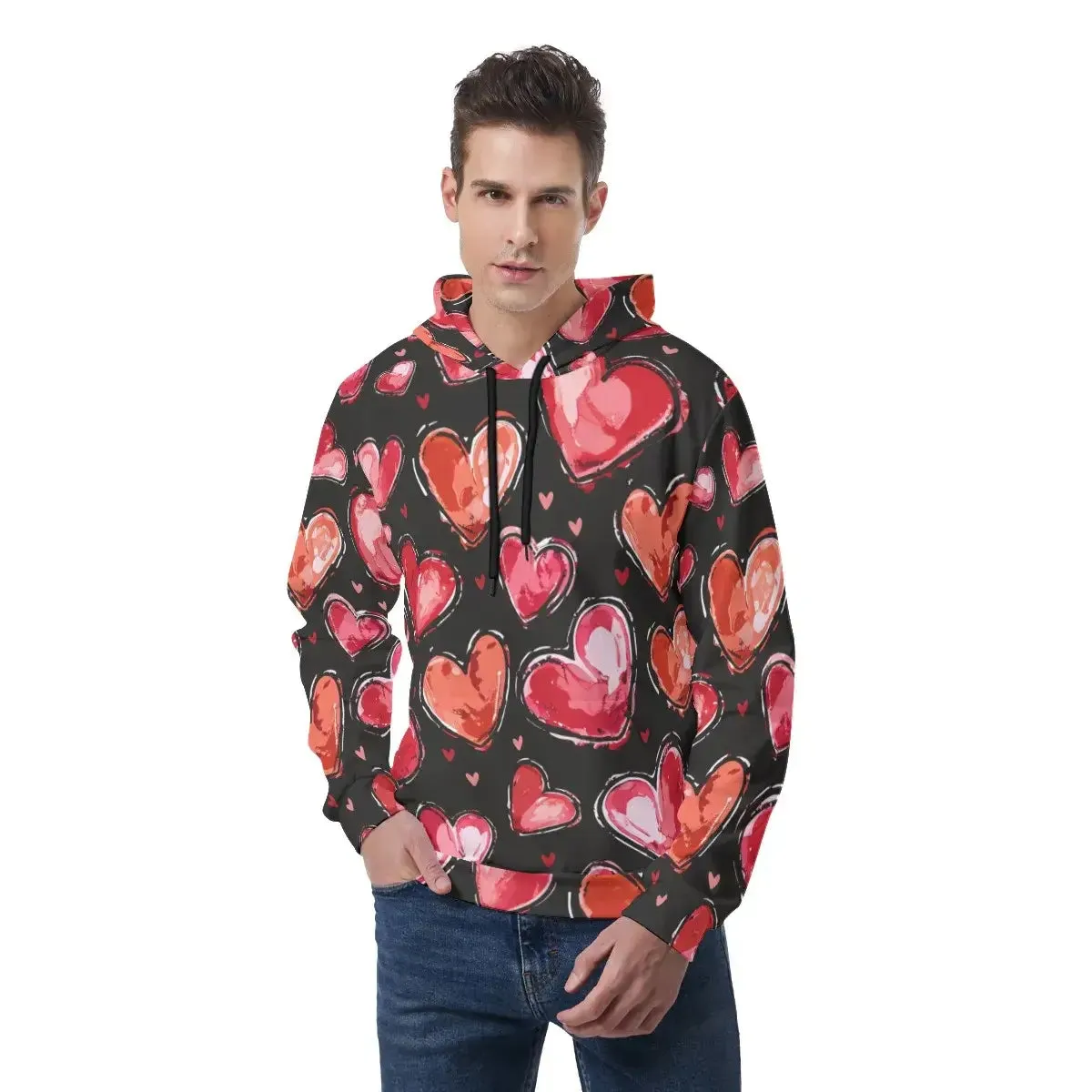 Men's Thicken Pullover Hoodie With Inner Hood sold by Archiify