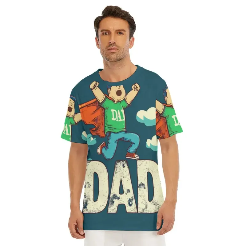 Men's Classic Crew Neck 100% Cotton T-Shirt made by Archiify