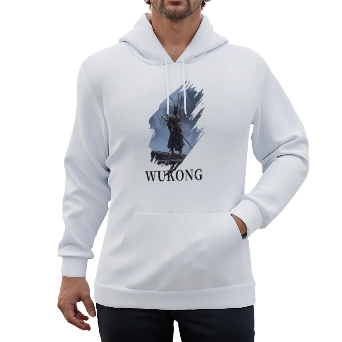 WuKong Ⅲ Eco-friendly All-Over Print Unisex Pullover Hoodie sold by Archiify