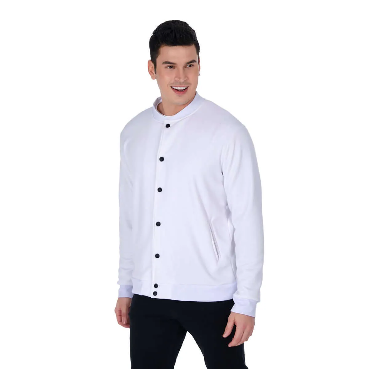 Street Style Men's Casual Sports Baseball Jacket sold by Archiify product image thumbnail 4