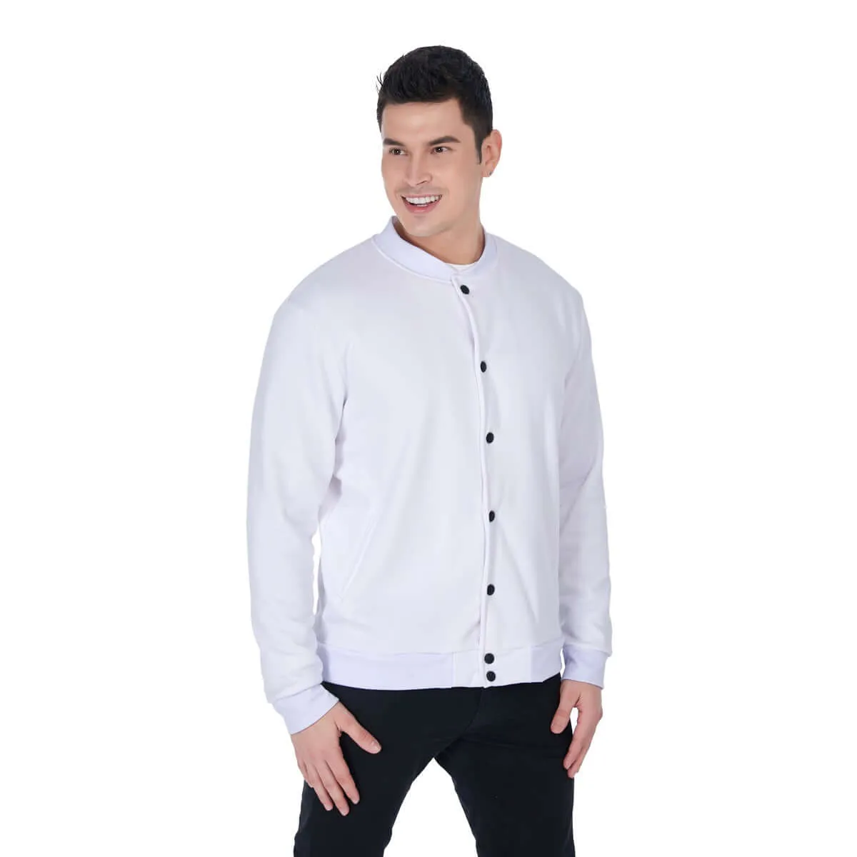 Street Style Men's Casual Sports Baseball Jacket sold by Archiify product image thumbnail 3