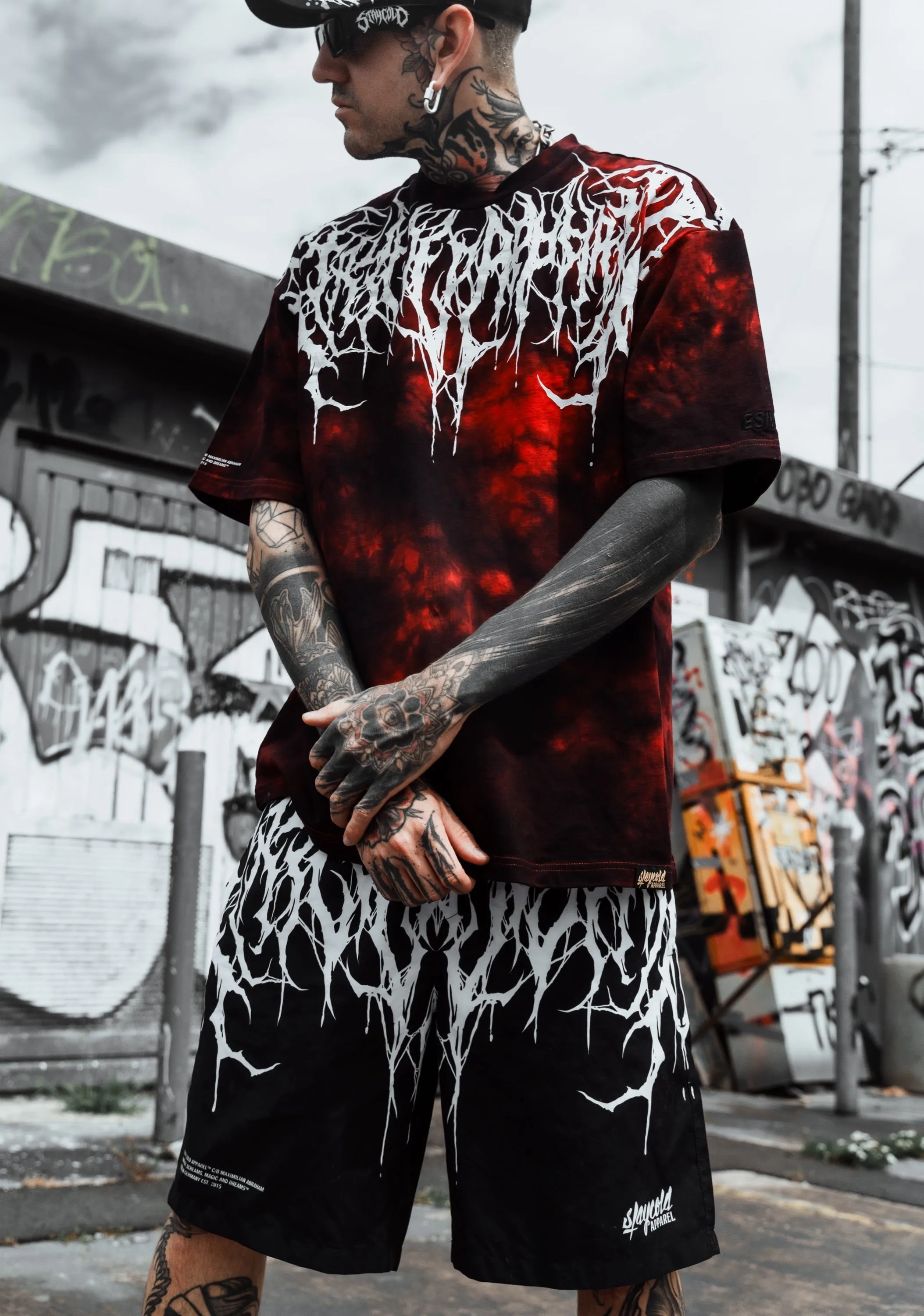 Reign Of Blood 2.0 - Heavy Oversized T-Shirt 250GSM | Parallel