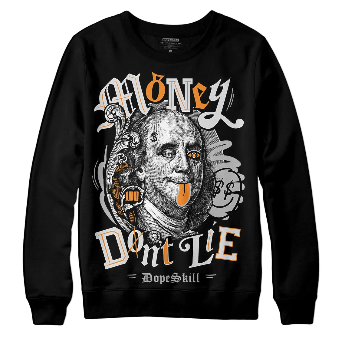 Dunk Cool Grey DopeSkill Sweatshirt Money Don't Lie Graphic sold by Archiify product image thumbnail 5