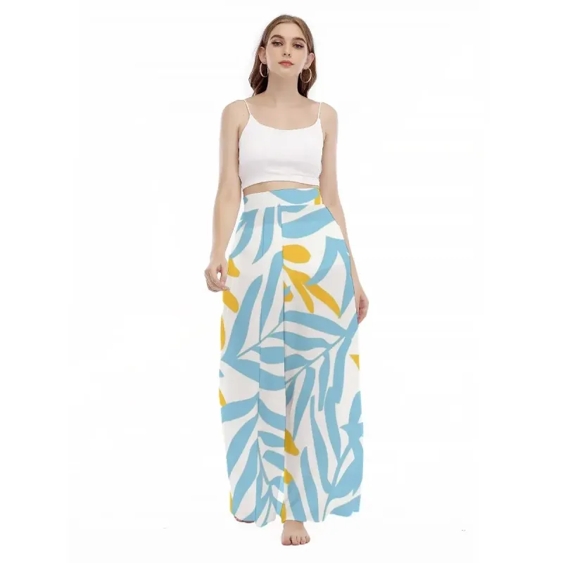 Hawaiian  Vacation Women's  Print High Waisted Hide Leg Trousers sold by Archiify