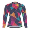 All-Over Print Raglan Men's Cycling Jersey With Long Sleeve sold by Archiify