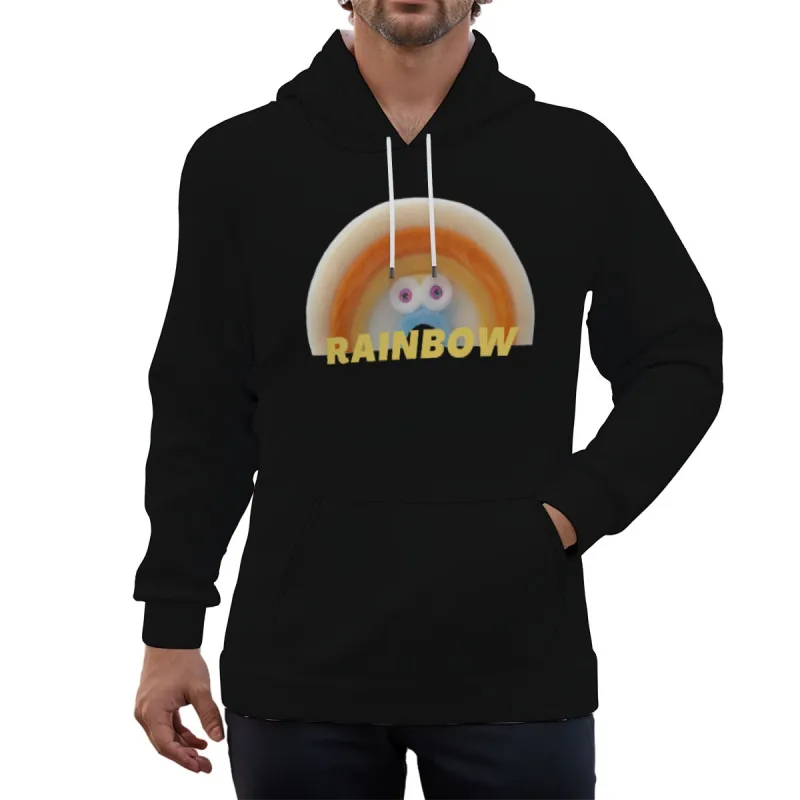 Eco-friendly Rainbow Print Unisex Pullover Hoodie sold by Archiify