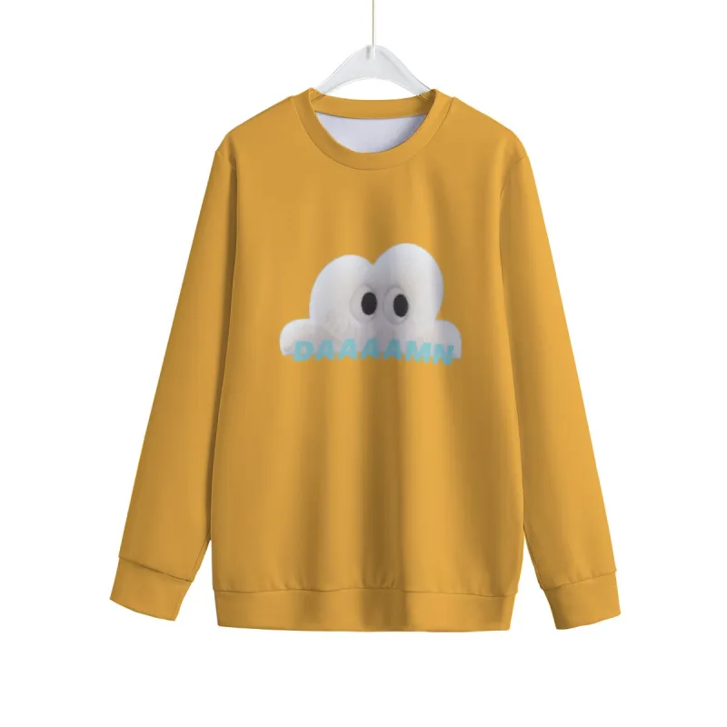 ‘Plush cloud’ All-Over Print Women's Sweatshirt sold by Archiify