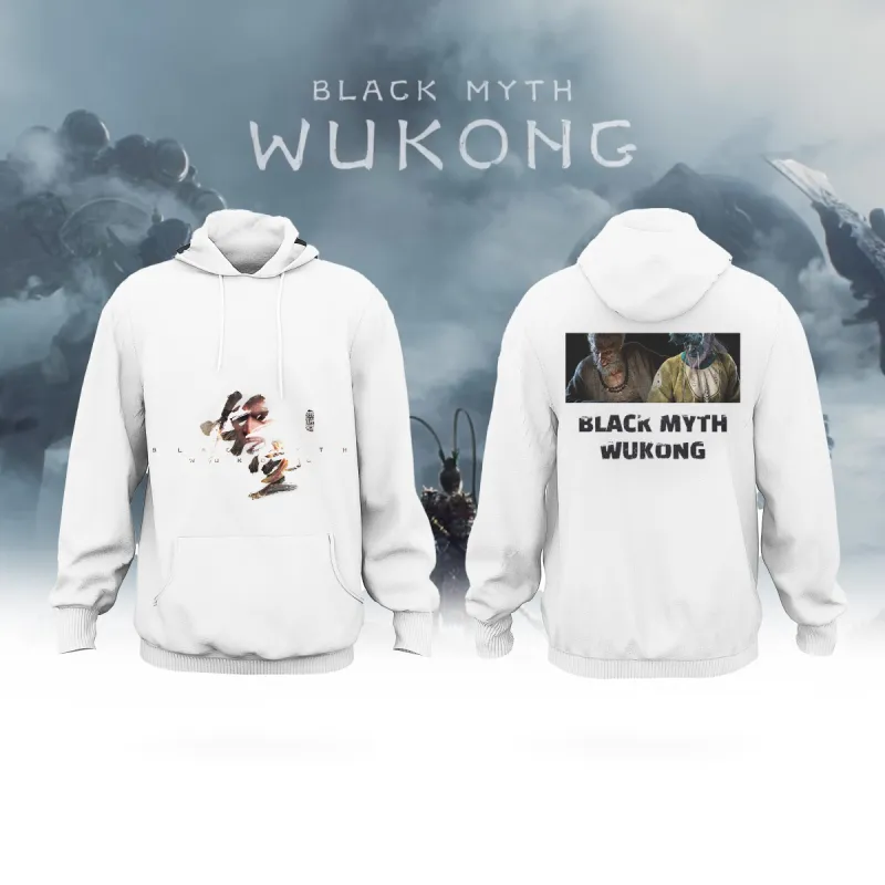 WuKong XIV All-Over Print Men's Pullover Hoodie sold by Archiify