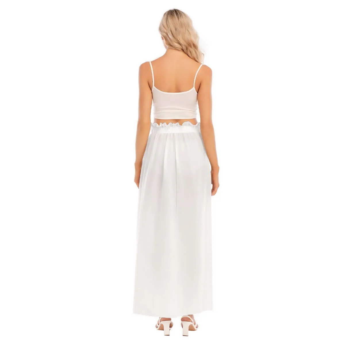 Hawaiian Women's Printed Lace Edge High Side Split Skirt sold by Archiify product image thumbnail 5