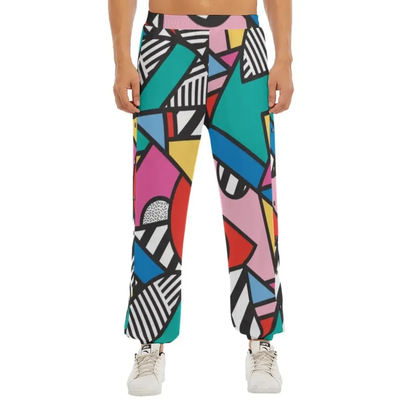 Pop Style printed men's basketball sweatpants sold by Archiify