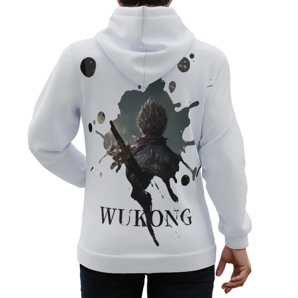 WuKong Ⅴ Eco-friendly All-Over Print Unisex Pullover Hoodie sold by Archiify product image thumbnail 2
