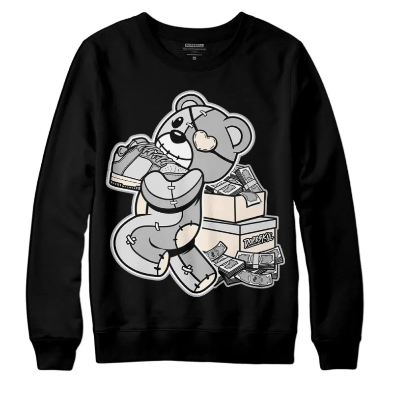Dunk Cool Grey DopeSkill Sweatshirt Bear Steals Sneaker Graphic sold by Archiify