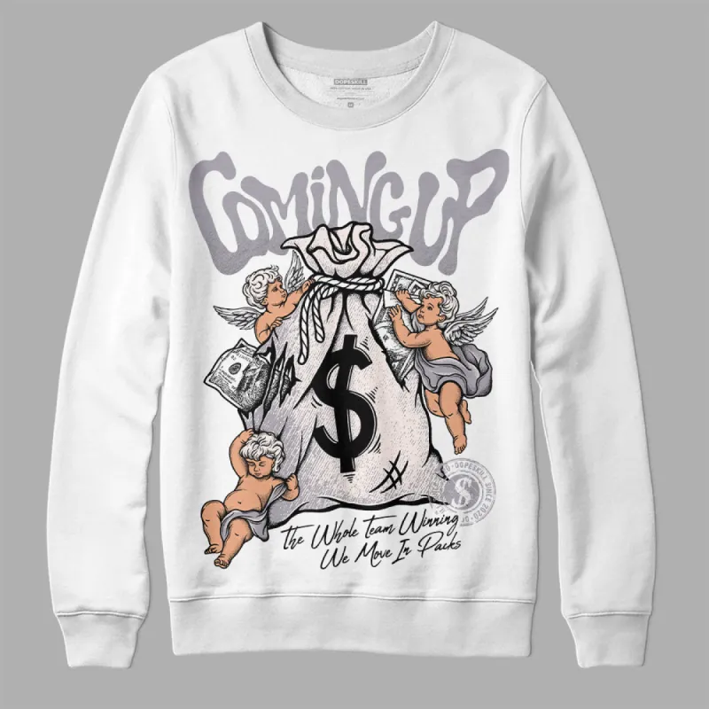 Cement Grey 2s DopeSkill Sweatshirt Money Bag Coming Up Graphic sold by Archiify