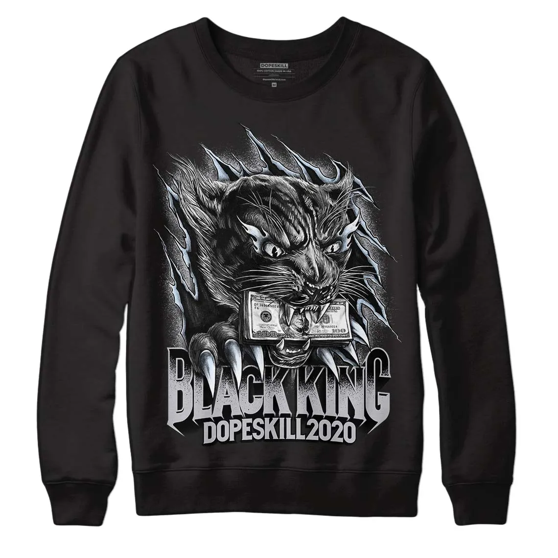 Cement Grey 11s DopeSkill Sweatshirt Black King Graphic sold by Archiify product image thumbnail 2