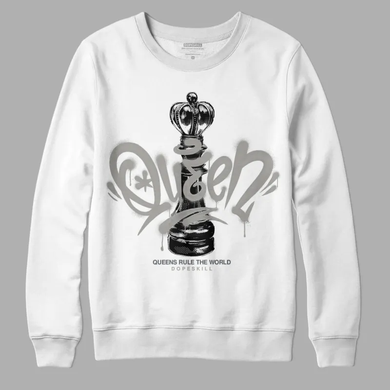 Cool Grey 6s DopeSkill Sweatshirt Queen Chess Graphic sold by Archiify