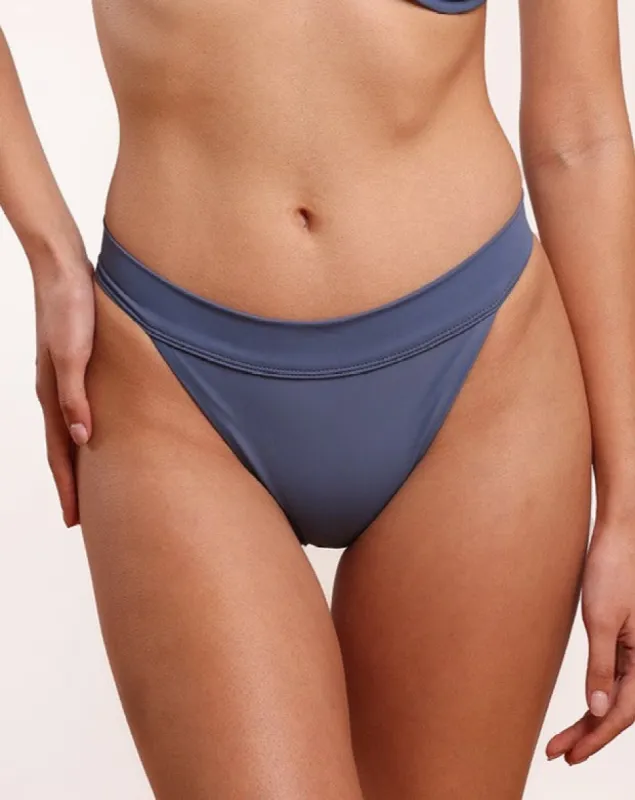Kimberly Banded Bottoms sold by Argot Swim