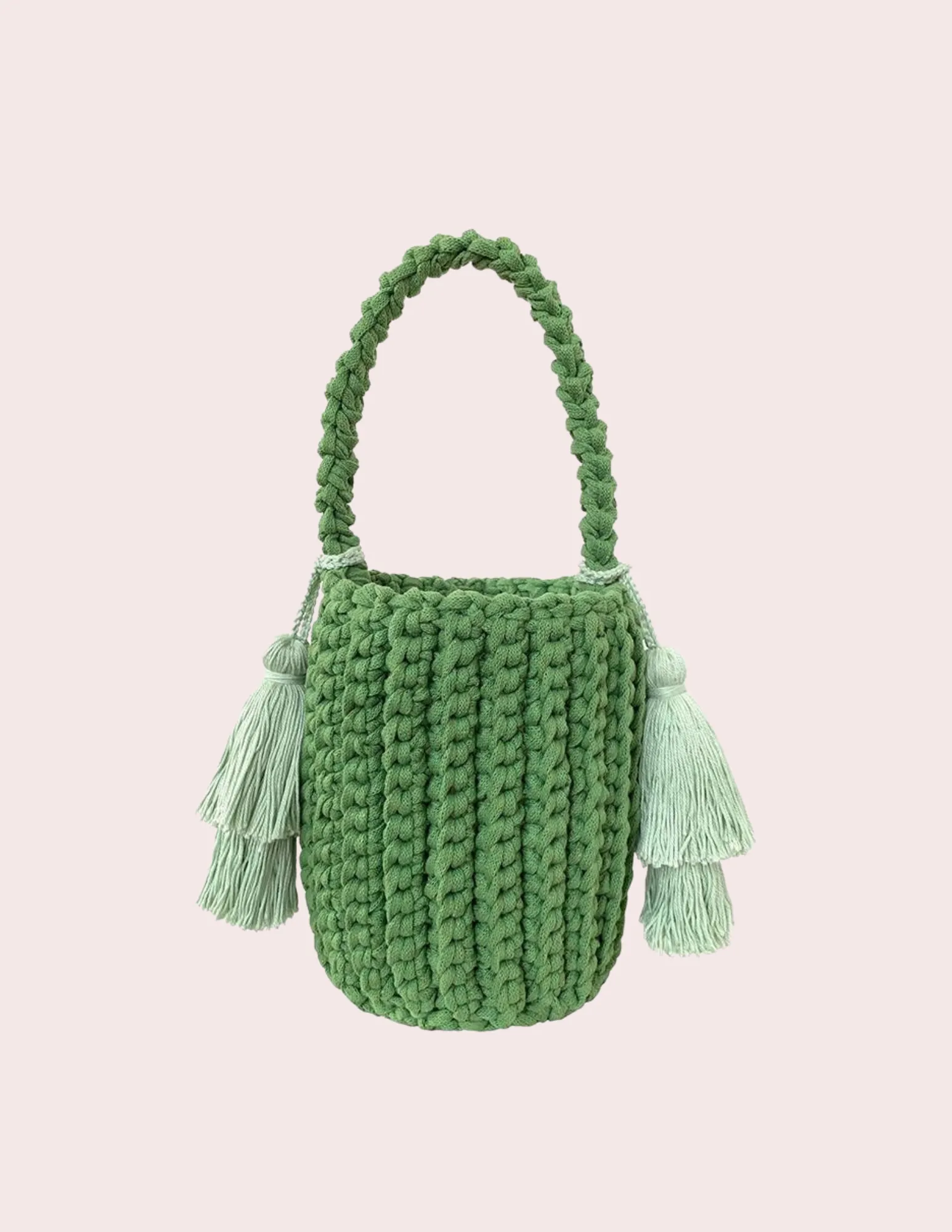 Amalfi Bucket Bag | Seagreen main image 0