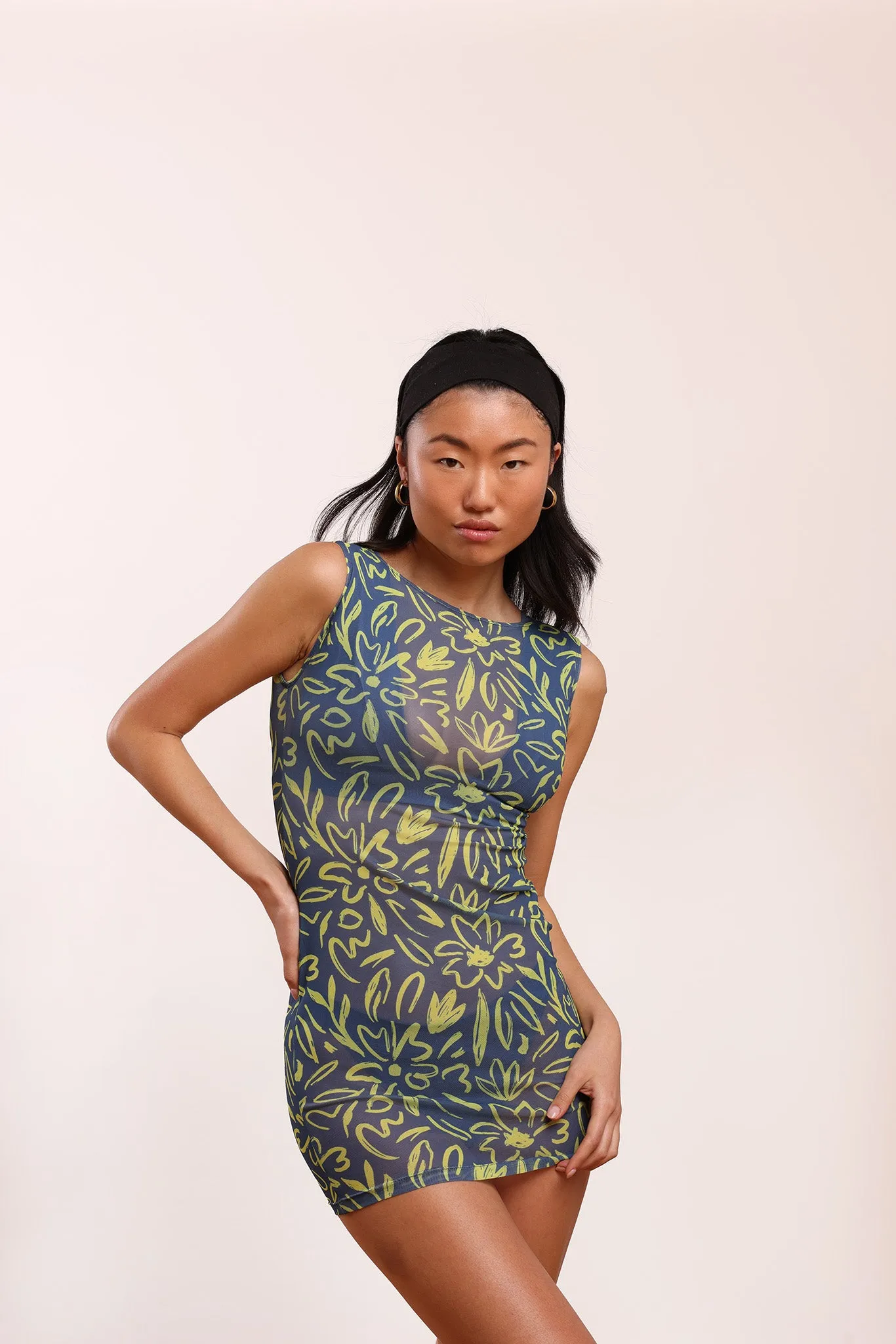Floral Mesh Dress sold by Argot Swim product image thumbnail 2