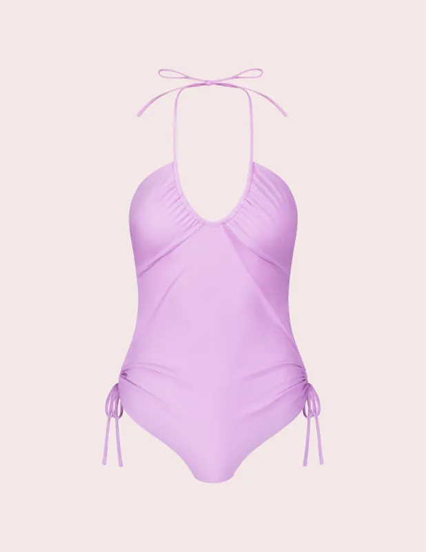 Jane One Piece in Lavande sold by Argot Swim