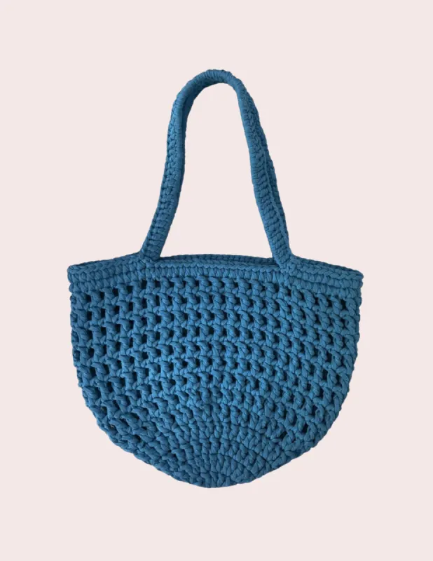 Circle Tote - Ibiza Blue sold by Argot Swim