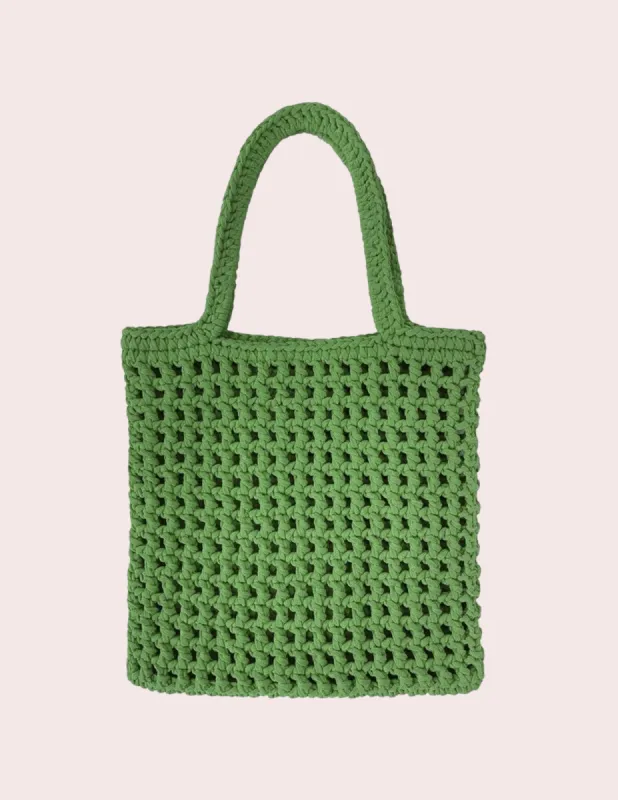Maxi Beach Tote - Verde sold by Argot Swim