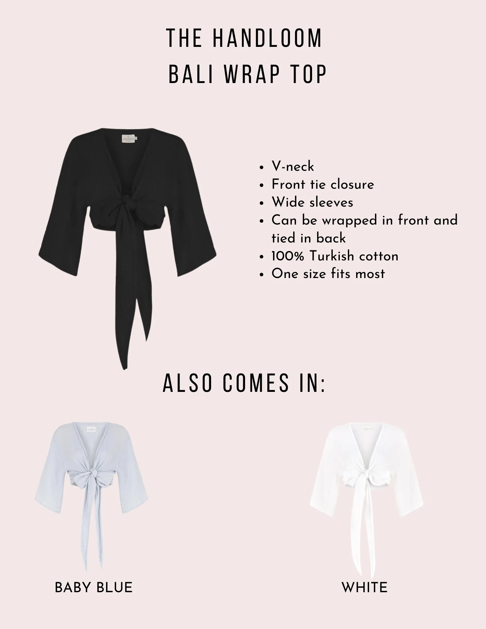 Bali Wrap Top - White sold by Argot Swim product image thumbnail 2