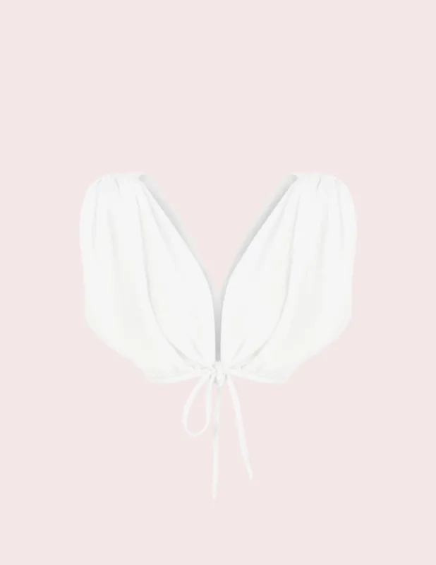 Camila Top - White sold by Argot Swim