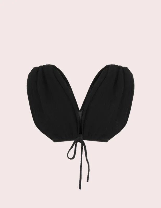 Camila Top - Black sold by Argot Swim