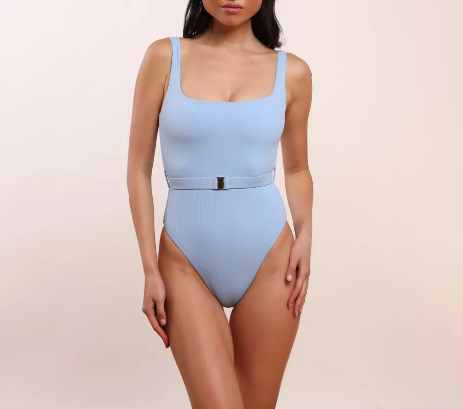 Naomi Square Neck One Piece made by Argot Swim