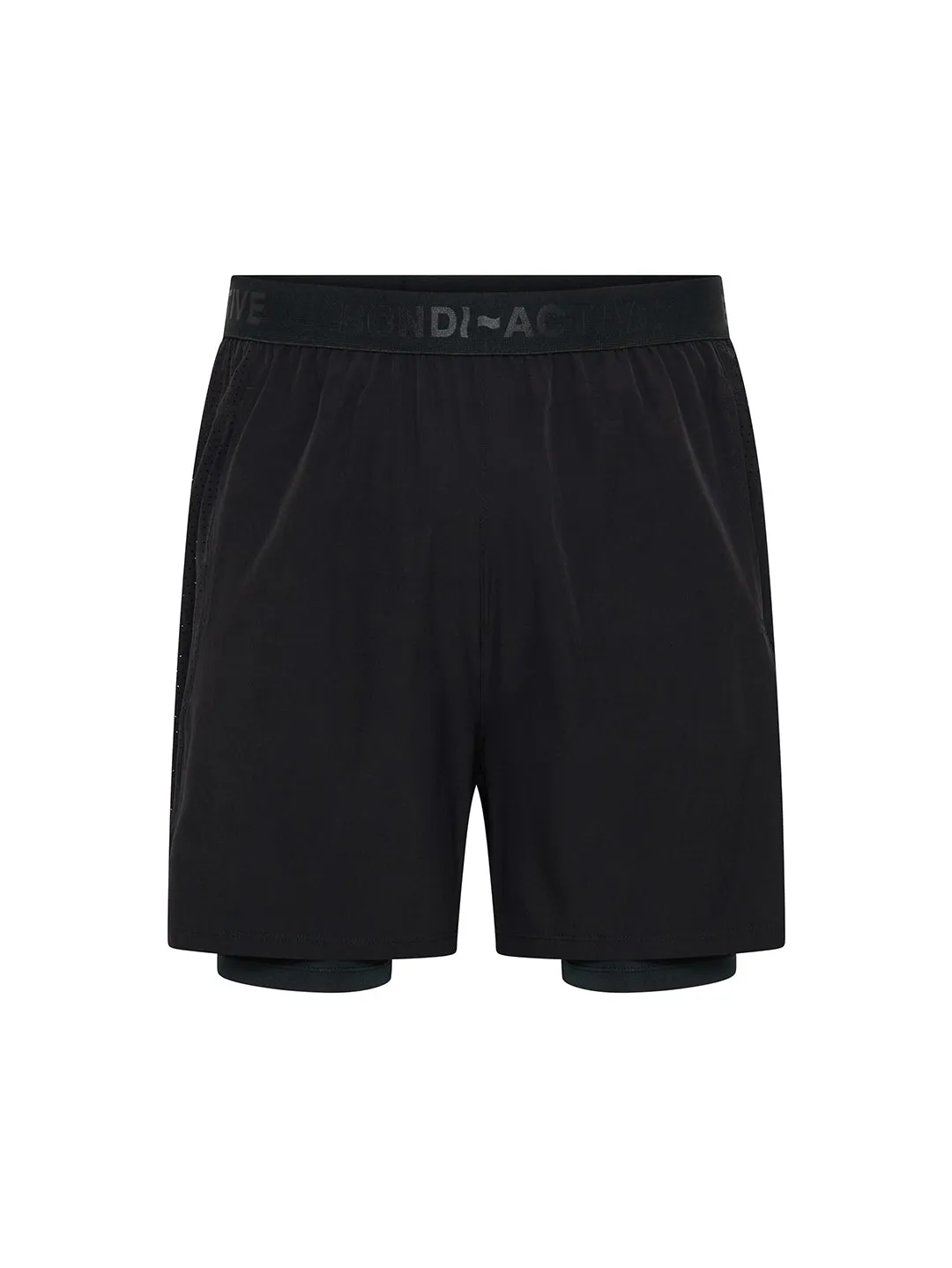 2 in 1 Run Short - Black sold by Bondi Active