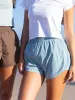 Saltwater Running Shorts - Silver Sage sold by Bondi Active
