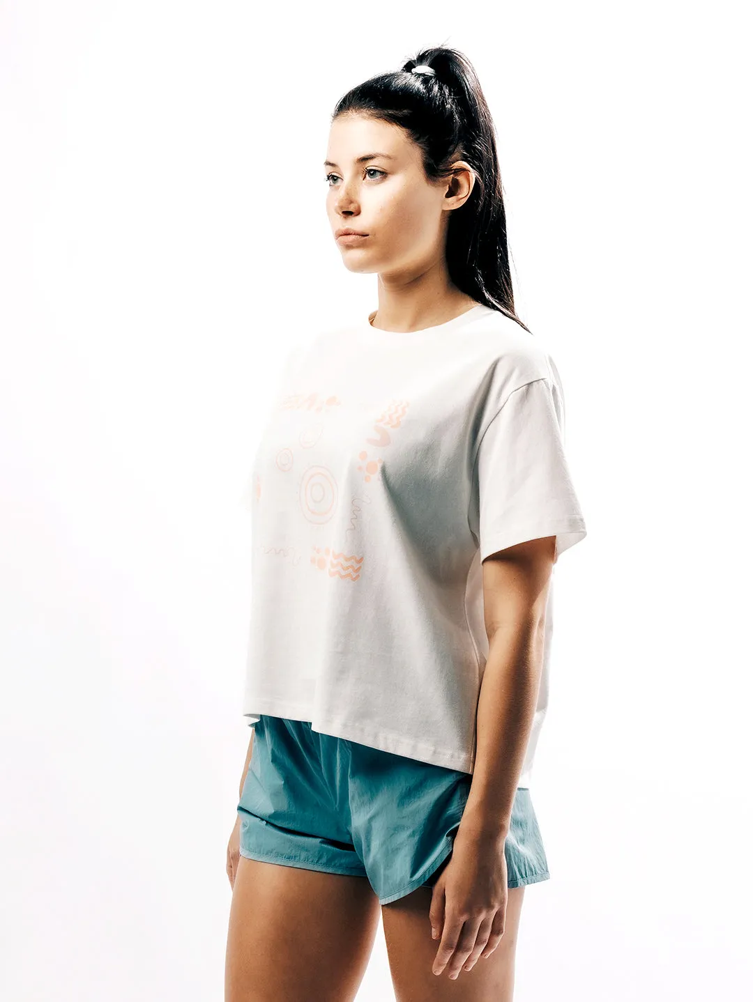 Language Tee - Bone sold by Bondi Active product image thumbnail 5