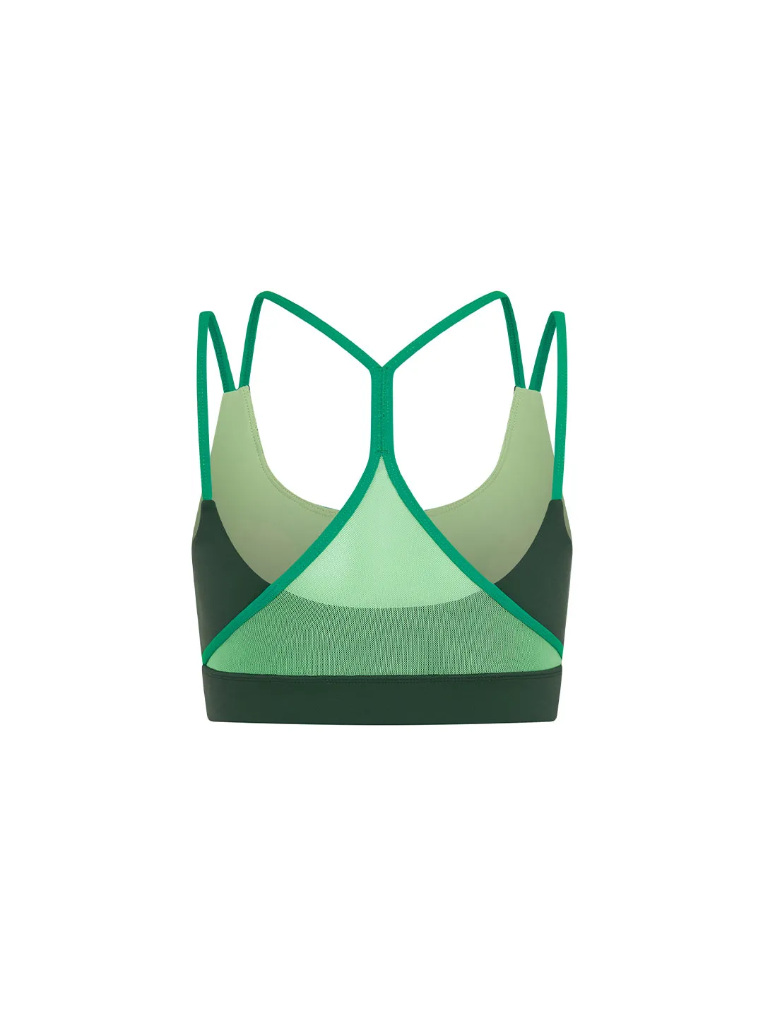 Strappy Bra - Green sold by Bondi Active product image thumbnail 4