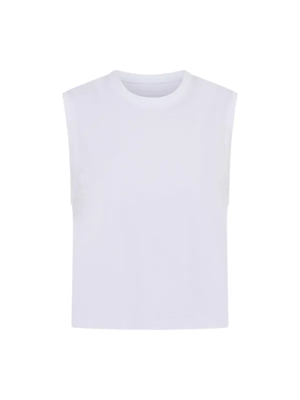 Vented Tech Tank - White sold by Bondi Active