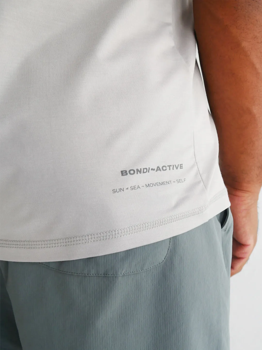 Tide Tech Tee Oyster sold by Bondi Active product image thumbnail 5