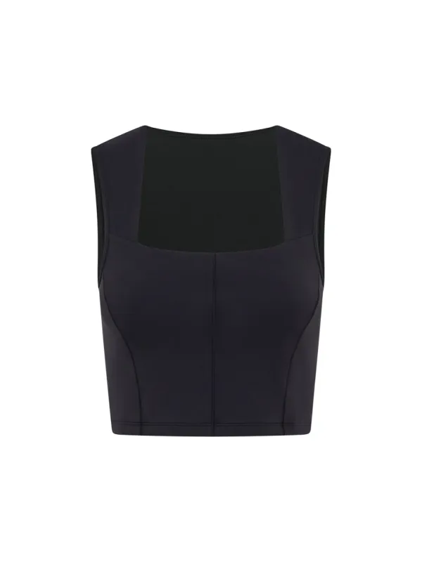 Corset Tank - Black sold by Bondi Active