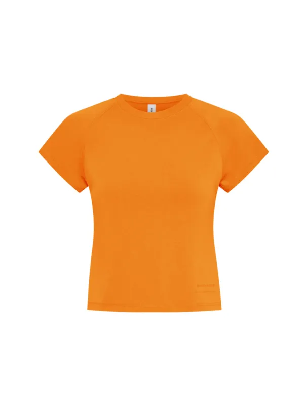 Slim Tech Tee Marigold sold by Bondi Active