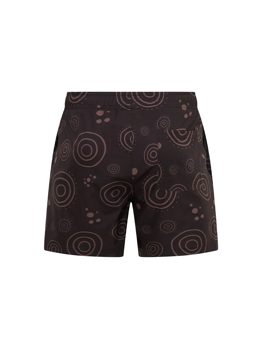 Celebrate Swim Short - Chocolate sold by Bondi Active product image thumbnail 3