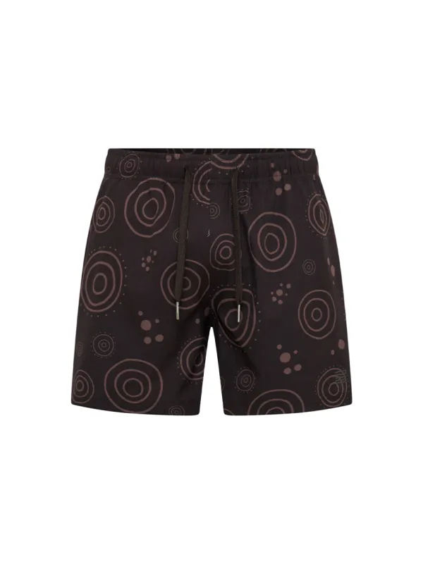 Celebrate Swim Short - Chocolate sold by Bondi Active