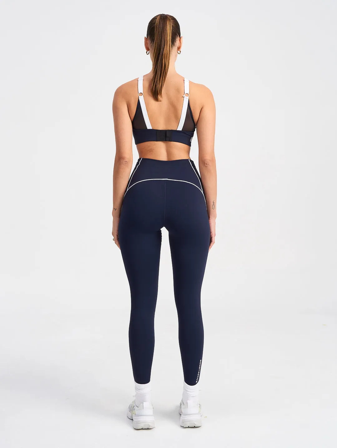 High Neck Bra - Navy sold by Bondi Active product image thumbnail 4