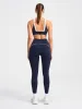 Sports Club Full Length Legging - Navy/White sold by Bondi Active