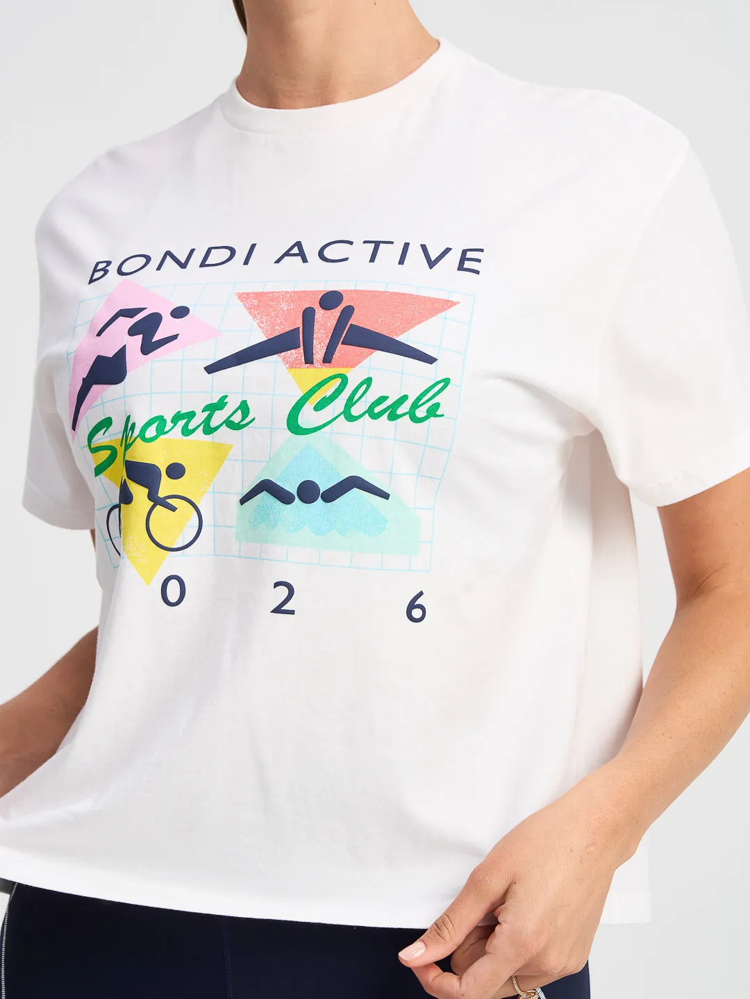 Sports Club Tee sold by Bondi Active product image thumbnail 4