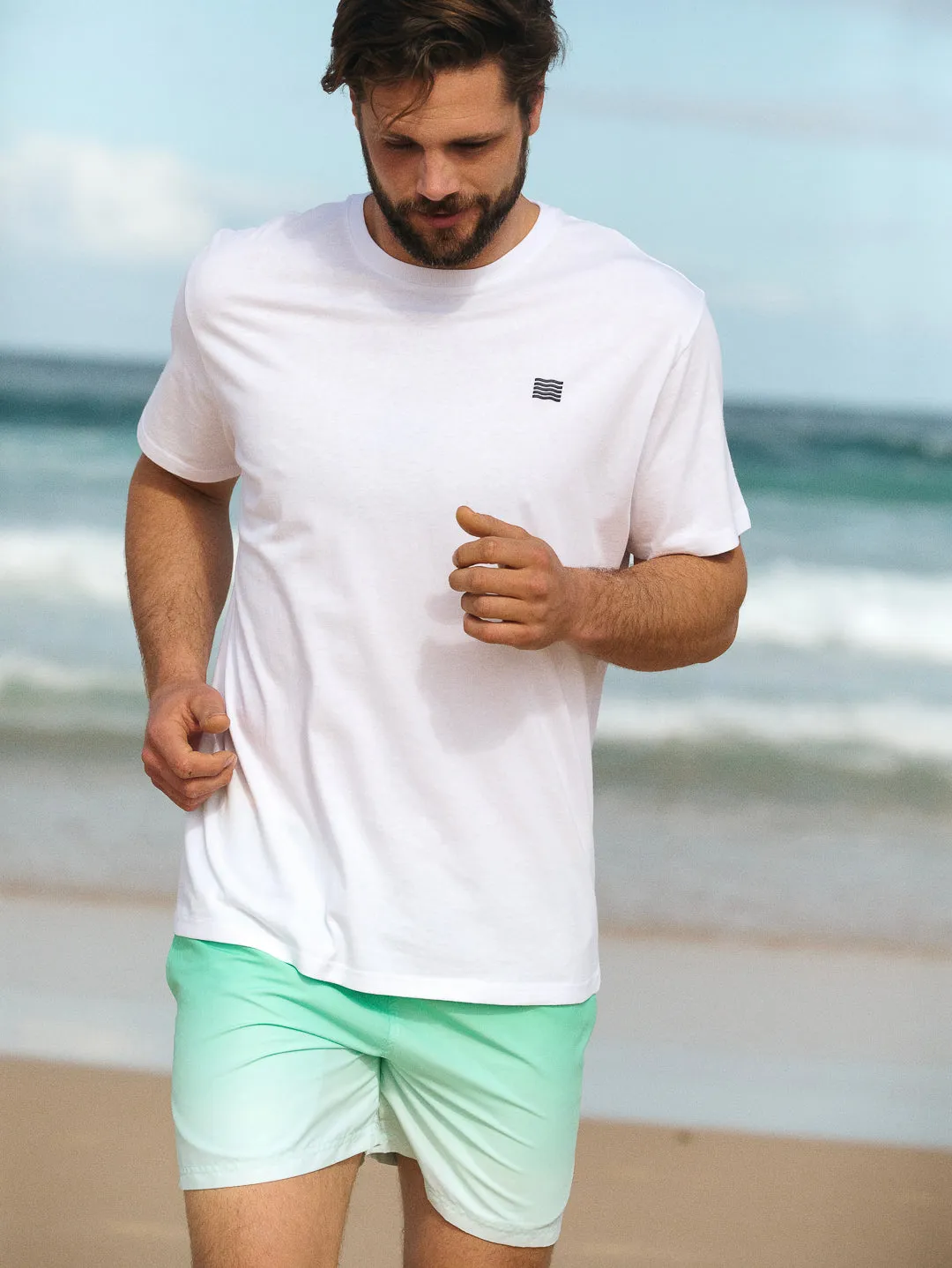 Sports Club Tee - White sold by Bondi Active product image thumbnail 5