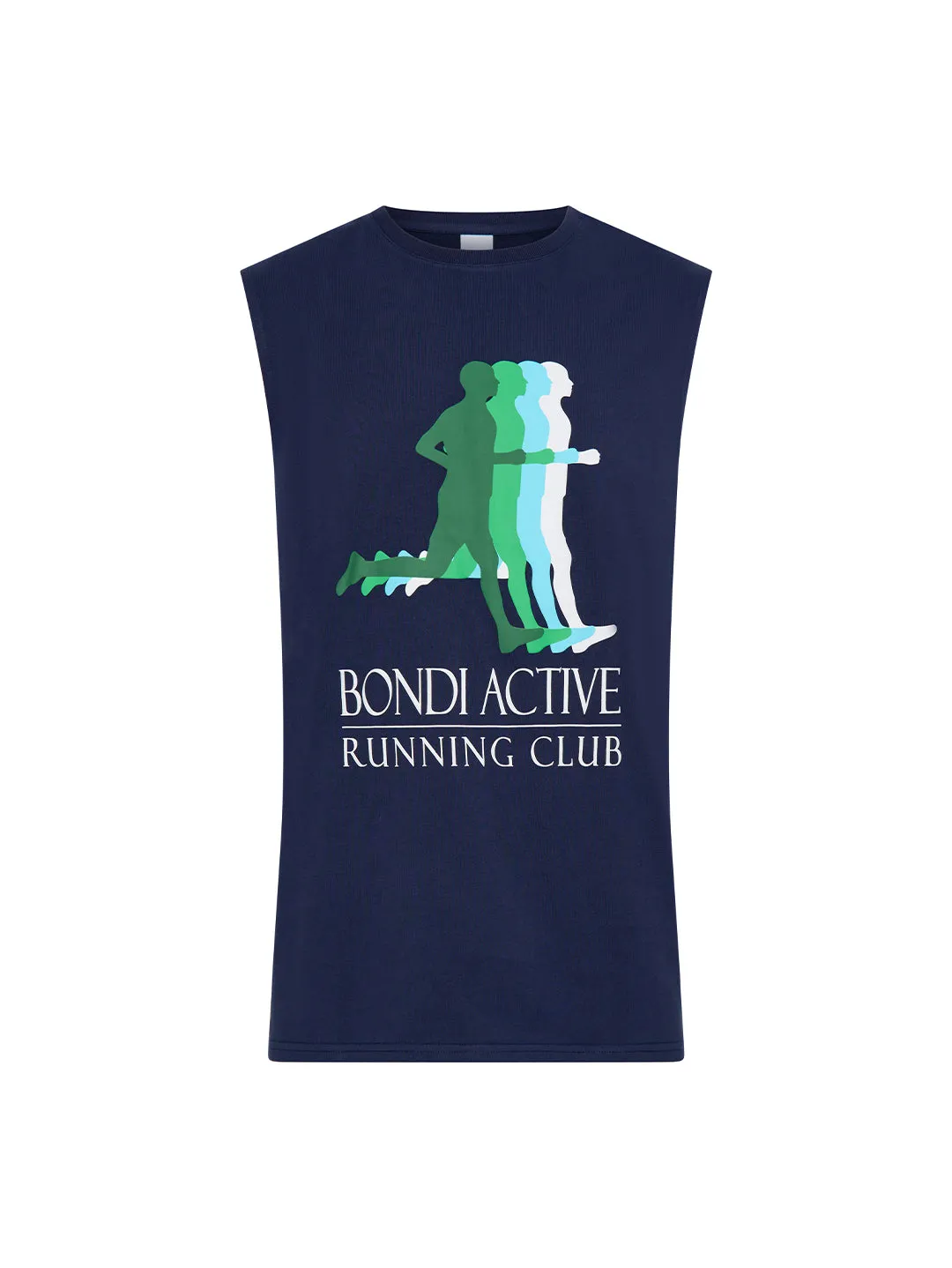 Sports Club Tank - Navy sold by Bondi Active