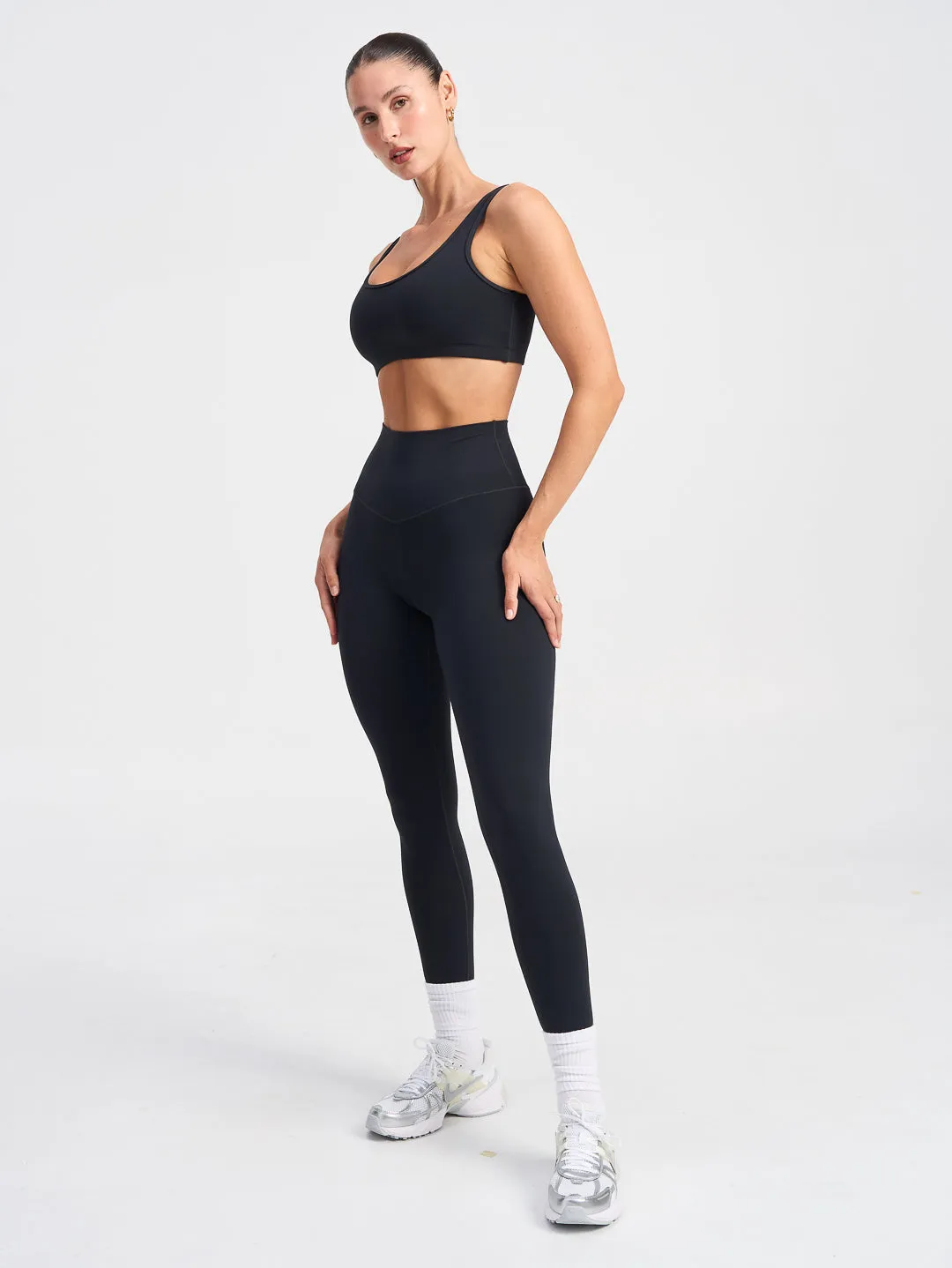 7/8 LEGGINGS - Black sold by Bondi Active product image thumbnail 3