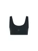 SCOOP NECK CROP - Black sold by Bondi Active
