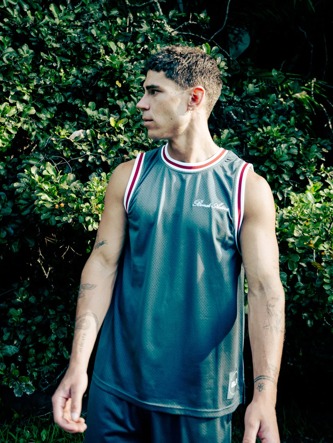 TRYOUT MESH TANK - Folkstone Gray sold by Bondi Active product image thumbnail 5